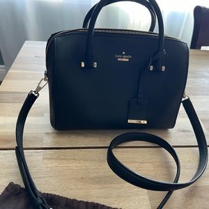 Kate spade black satchel